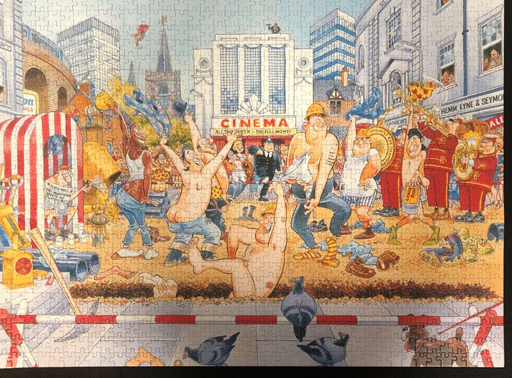 Original Retro #3: Full Monty Fever! - Jumbo puzzle collectible [Barcode 8710126191675] - Main Image 2