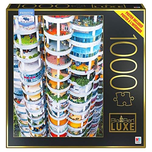 Apartment Building In Guiyang, China - Milton Bradley puzzle collectible [Barcode 778988332306] - Main Image 1