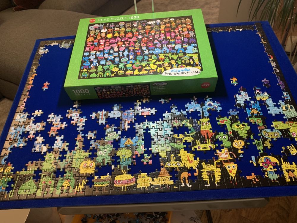 Doodle Rainbow🟦 - Heye Puzzle puzzle collectible [Barcode 4001689297862] - Main Image 2