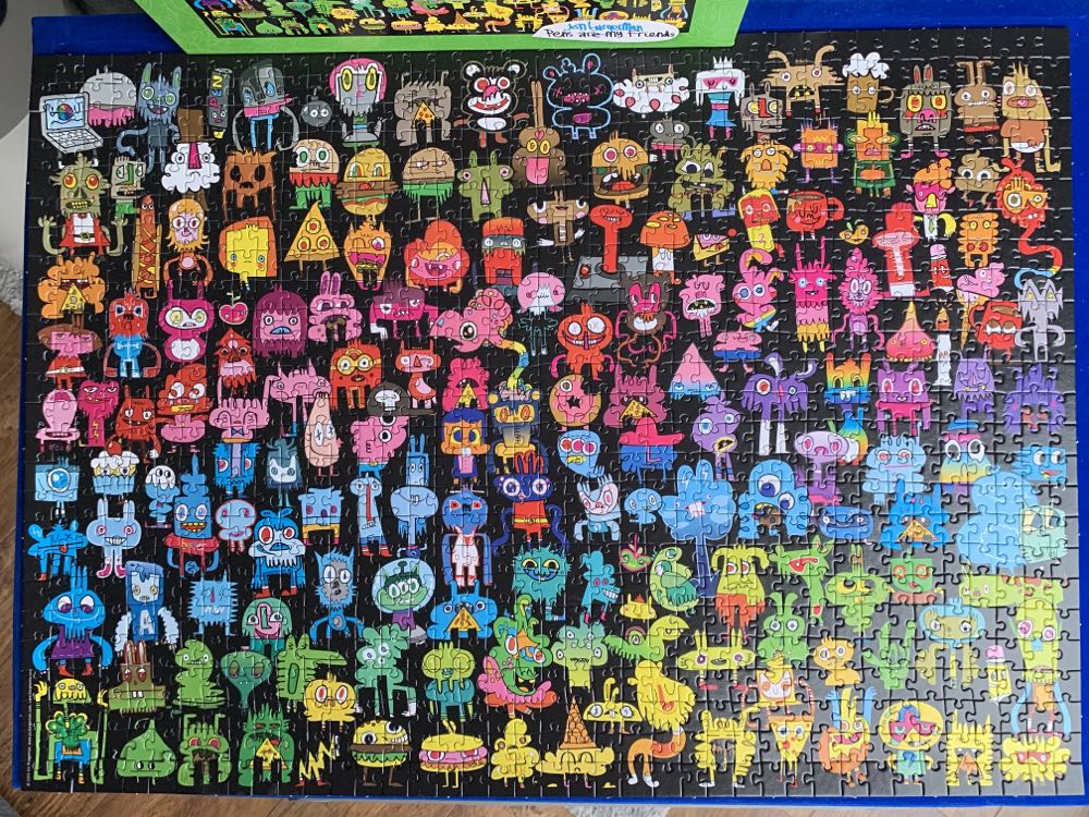 Doodle Rainbow🟦 - Heye Puzzle puzzle collectible [Barcode 4001689297862] - Main Image 4