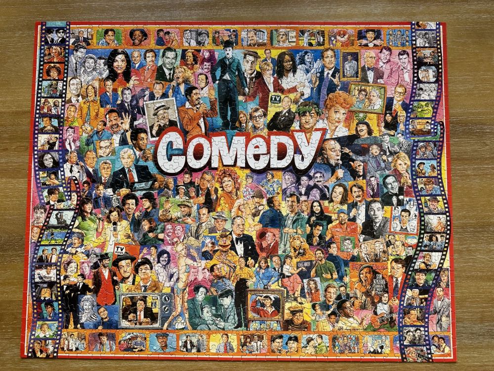Comedy - White Mountain puzzle collectible [Barcode 724819252220] - Main Image 2