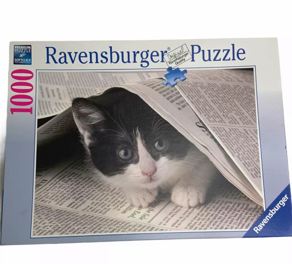 Curious kitten 192564 - Ravensburger puzzle collectible - Main Image 1