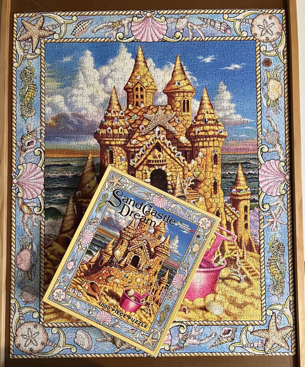 ZZ - Sand Castle Dream (TRADED) - White Mountain Puzzles puzzle collectible [Barcode 724819251476] - Main Image 3