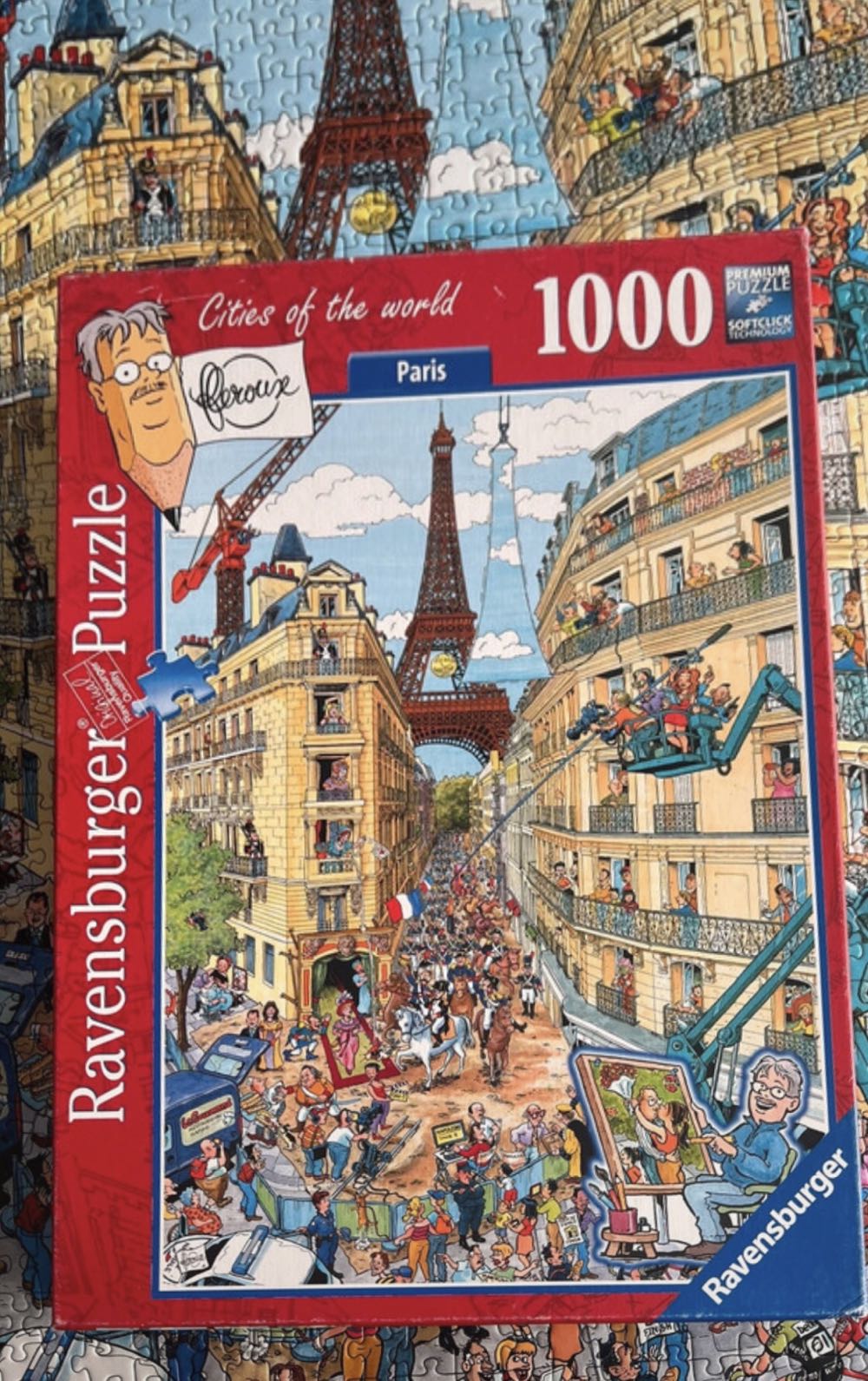 Cities of the World Paris  - Ravensberger puzzle collectible [Barcode 4005556195039] - Main Image 4