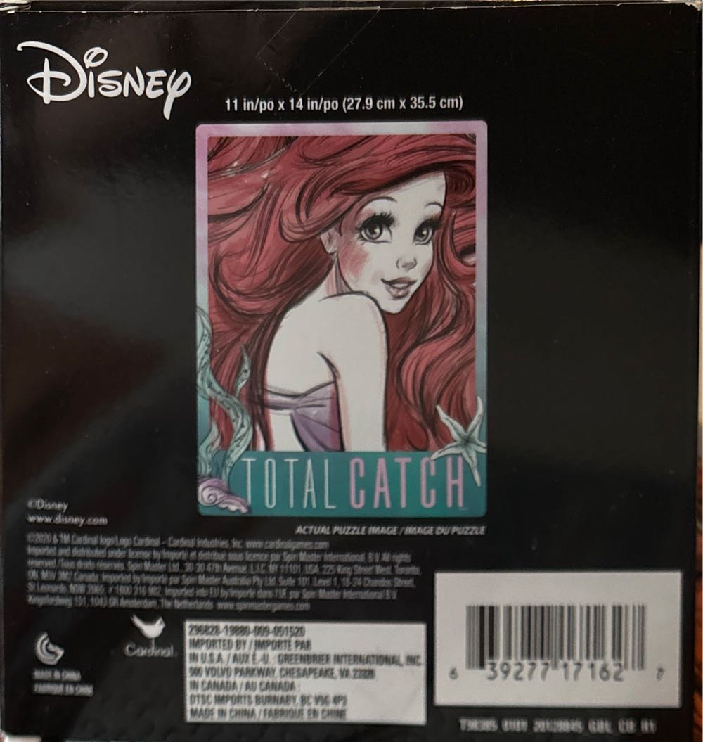 Ariel - Cardinal puzzle collectible [Barcode 639277171627] - Main Image 2