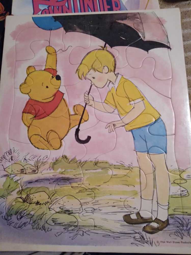 Winnie the Pooh Frame Tray  puzzle collectible - Main Image 2