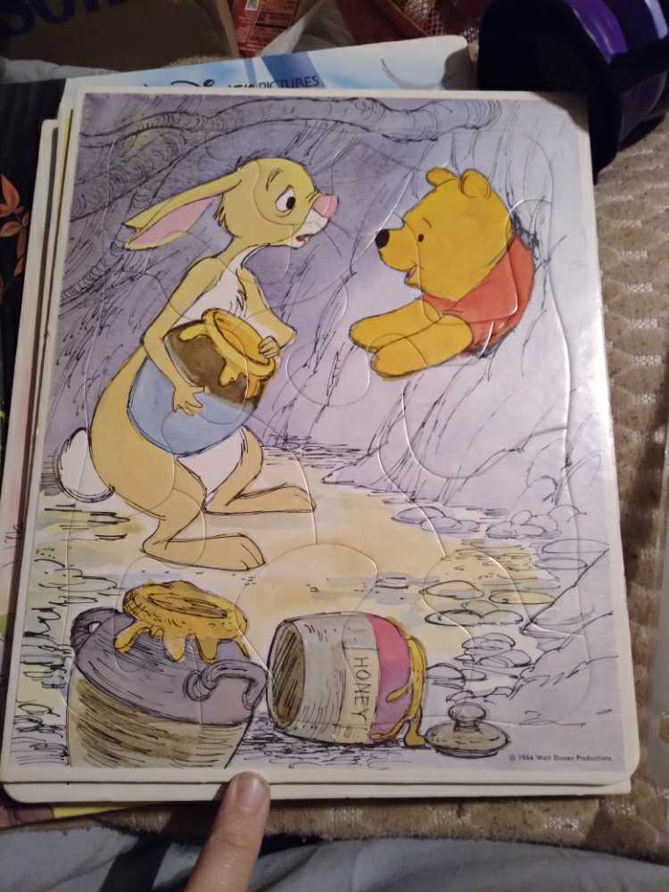 Winnie the Pooh Frame Tray  puzzle collectible - Main Image 3