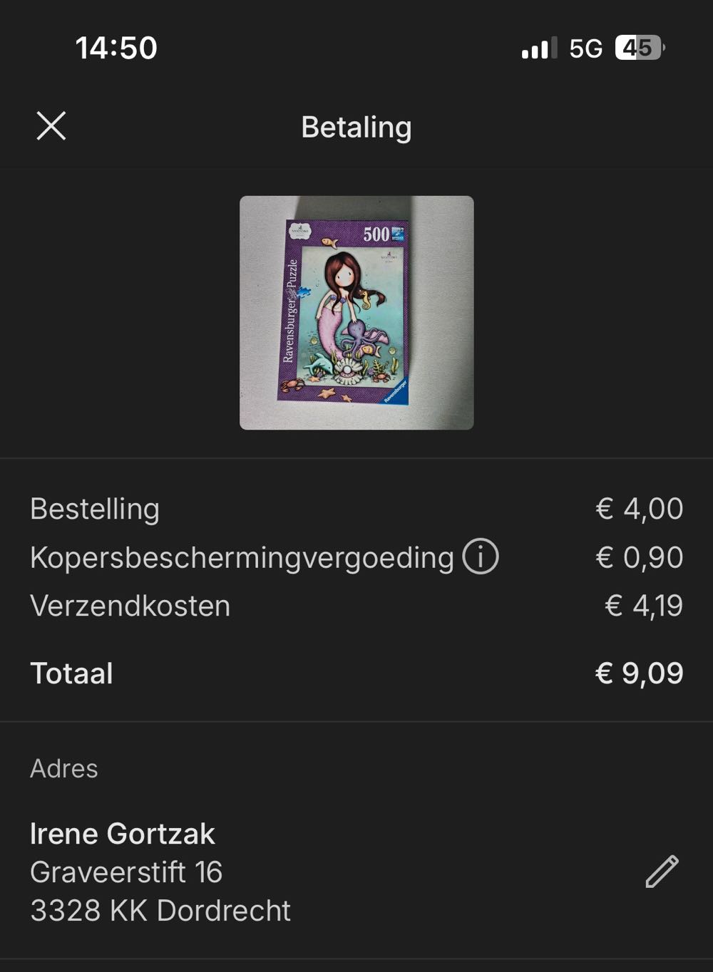 Sold So Nice to Sea You - Ravensburger puzzle collectible [Barcode 4005556148158] - Main Image 4