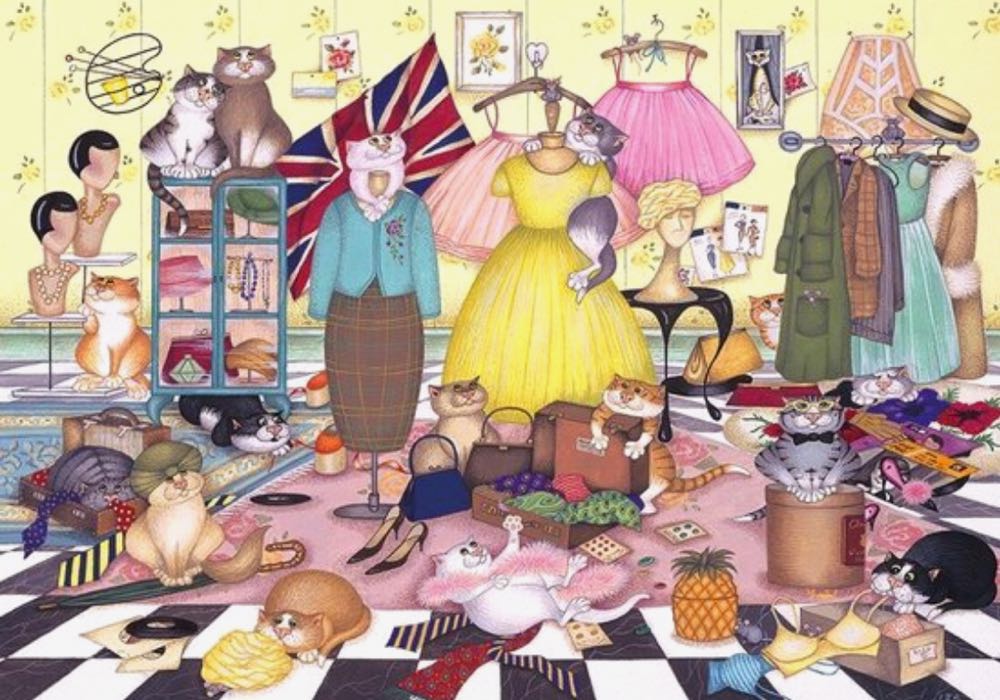 Kittys Vintage - Gibsons puzzle collectible [Barcode 5012269061208] - Main Image 2