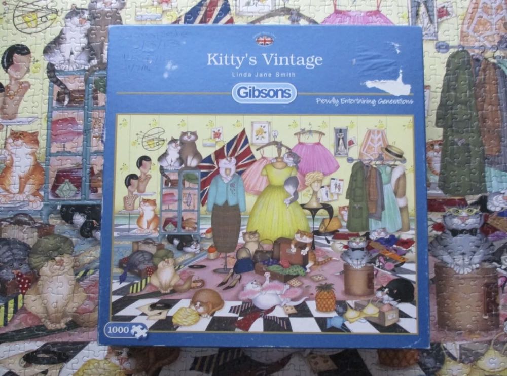Kittys Vintage - Gibsons puzzle collectible [Barcode 5012269061208] - Main Image 4