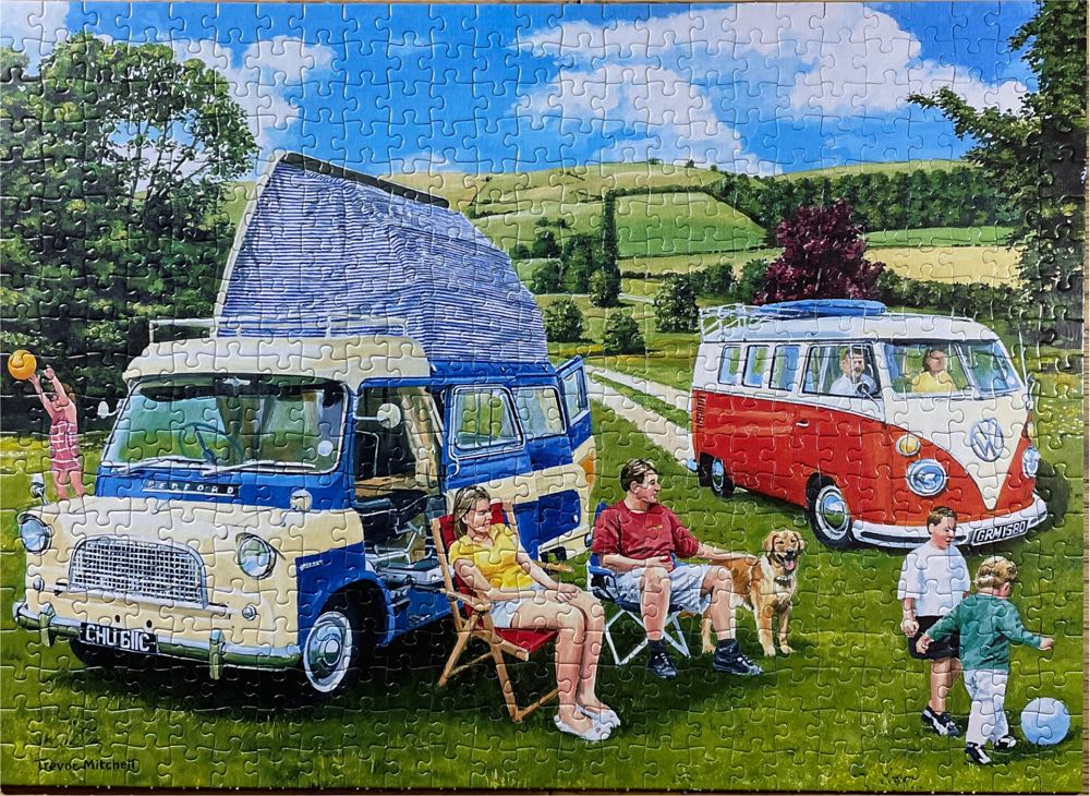 The Great Outdoors Camp - Falcon de luxe puzzle collectible [Barcode 8710126109687] - Main Image 2