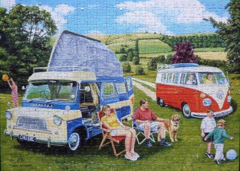 The Great Outdoors Camp - Falcon de luxe puzzle collectible [Barcode 8710126109687] - Main Image 3