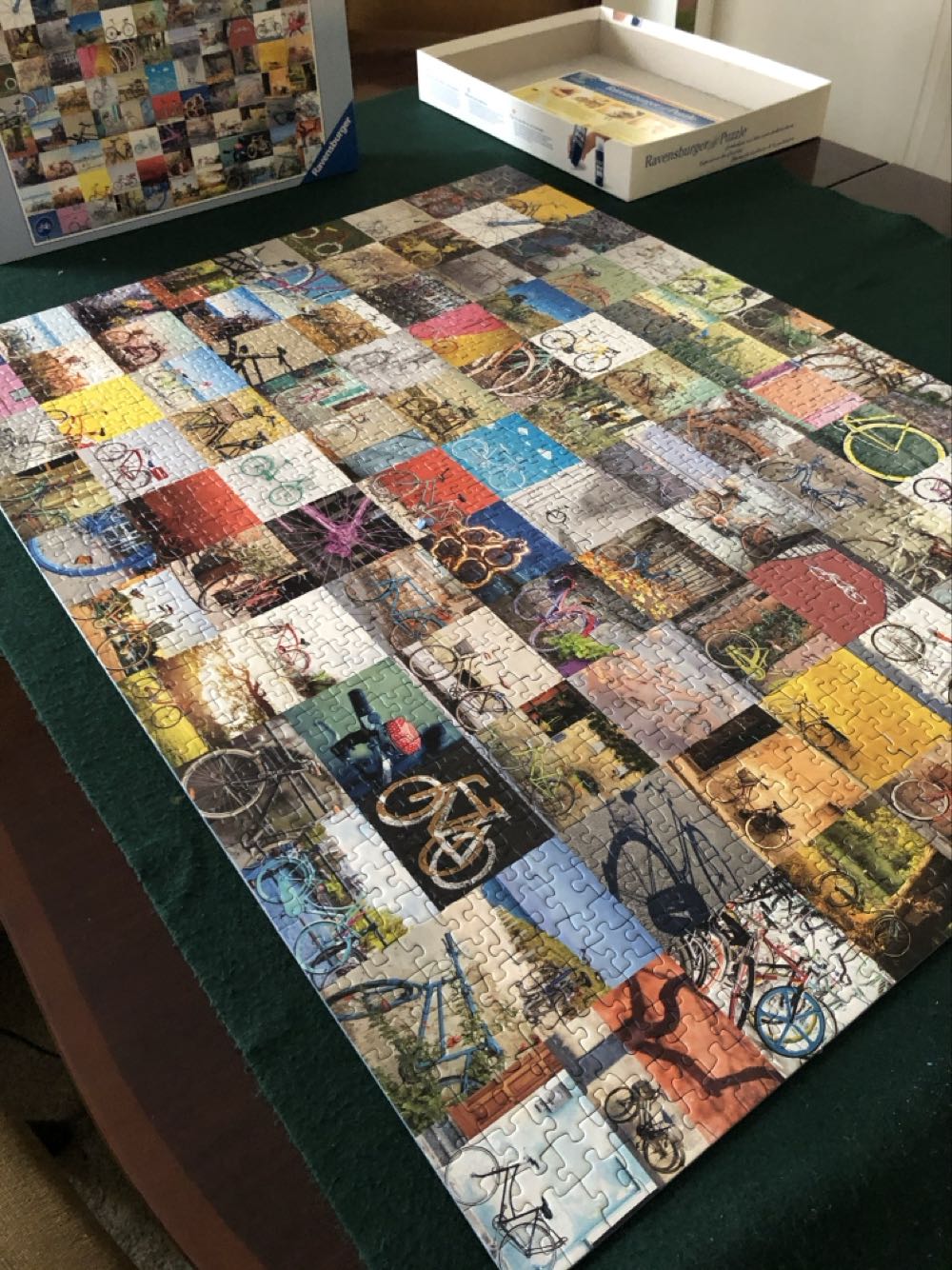 99 Bicycles And More - Ravensburger puzzle collectible [Barcode 4005556160075] - Main Image 3