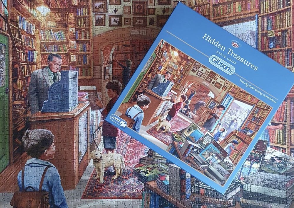 Hidden Treasures - Gibsons puzzle collectible [Barcode 5012269061604] - Main Image 4