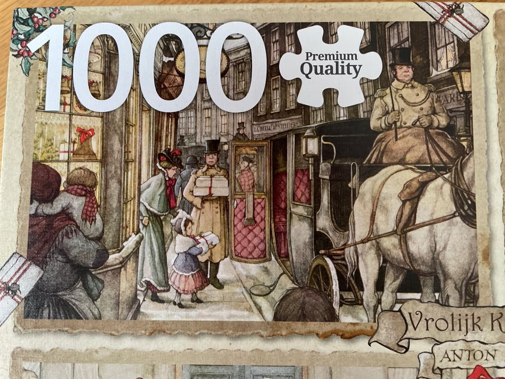 Anton Pieck. Vrolijk kerstfeest - Jumbo puzzle collectible [Barcode 8710126816981] - Main Image 2