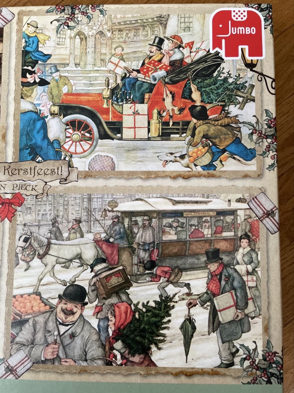 Anton Pieck. Vrolijk kerstfeest - Jumbo puzzle collectible [Barcode 8710126816981] - Main Image 4