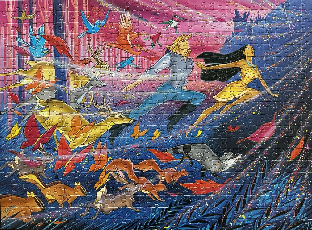 Pocahontas’ Message (SOLD) - Ravensburger puzzle collectible [Barcode 4005556141456] - Main Image 2