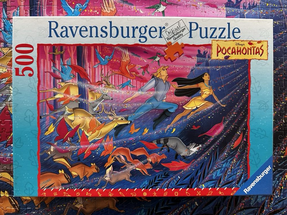 Pocahontas’ Message (SOLD) - Ravensburger puzzle collectible [Barcode 4005556141456] - Main Image 3