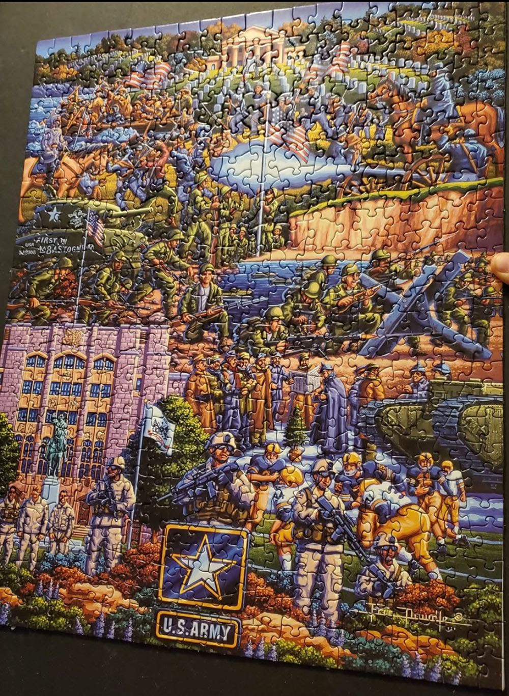 U. S. Army - Dowdle puzzle collectible [Barcode 671095004282] - Main Image 4