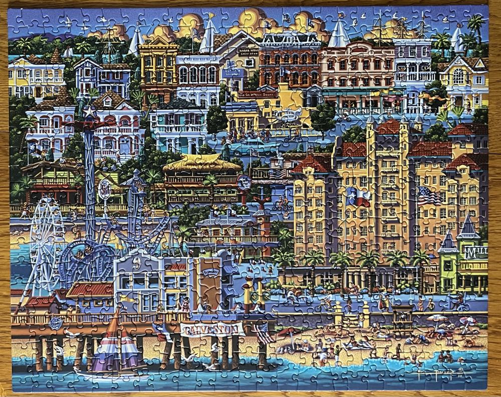 Galveston - Dowdle puzzle collectible [Barcode 671095002516] - Main Image 2
