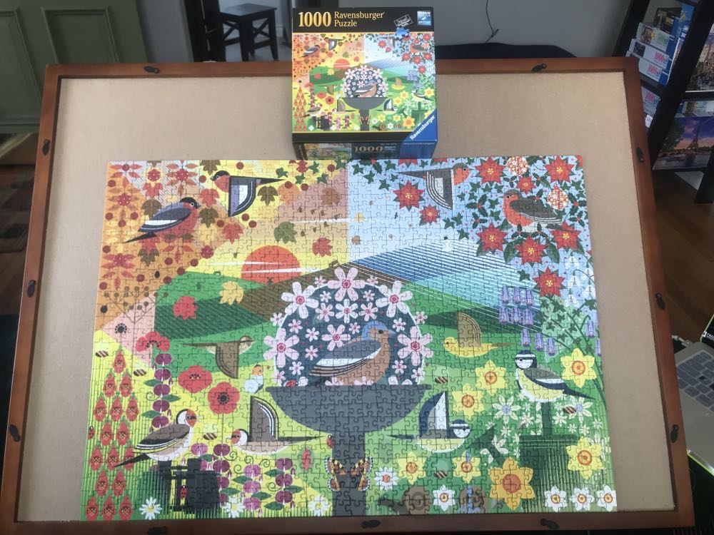 Something Squirrelly - SunsOut puzzle collectible [Barcode 796780959996] - Main Image 3