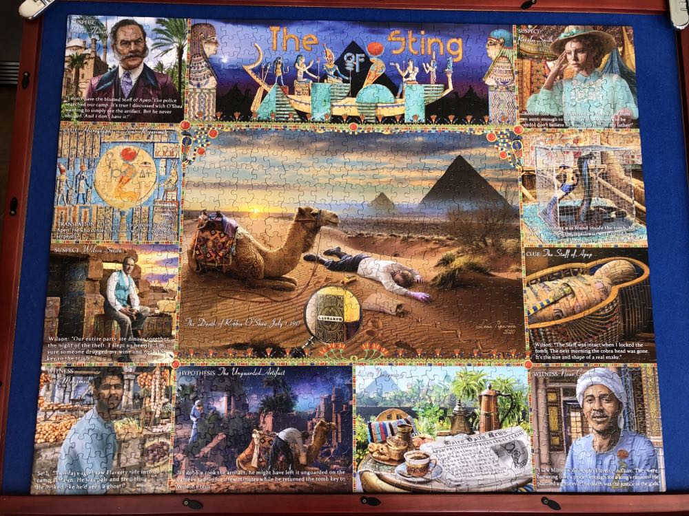 The Sting Of APEP - White Mountain puzzle collectible [Barcode 724819264117] - Main Image 3