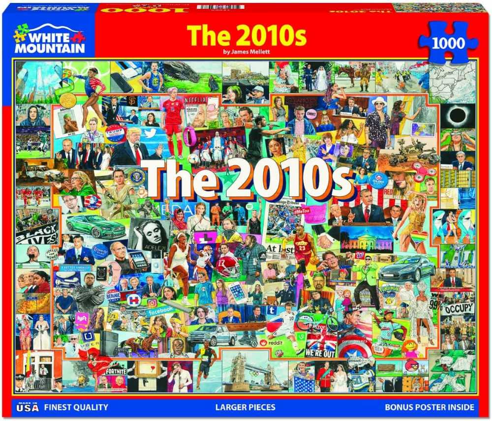 The 2010’s - White Mountain puzzle collectible [Barcode 724819263868] - Main Image 3