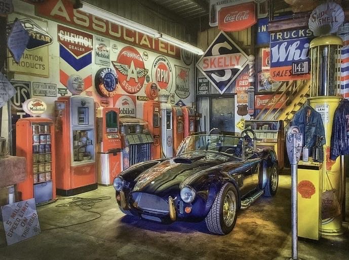 Jewel of the Garage - Master Pieces Wheels puzzle collectible [Barcode 705988318139] - Main Image 2