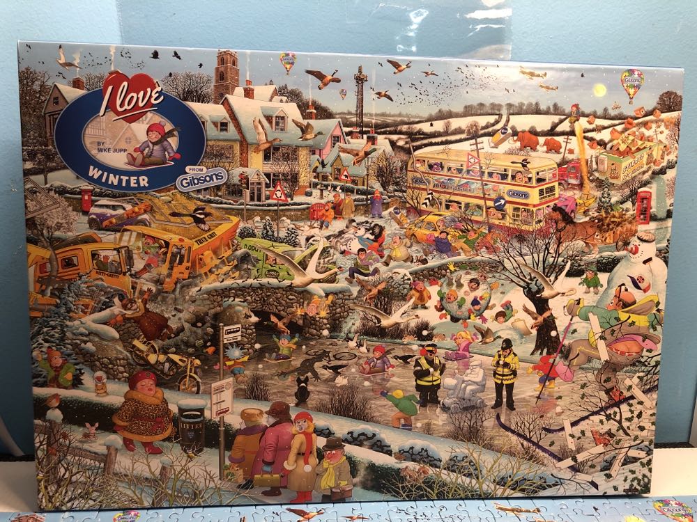 I ❤️ Winter (maken) - Gibsons puzzle collectible [Barcode 5012269070569] - Main Image 2