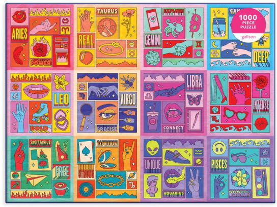 Zodiac Power - Galison puzzle collectible [Barcode 9780735366831] - Main Image 2