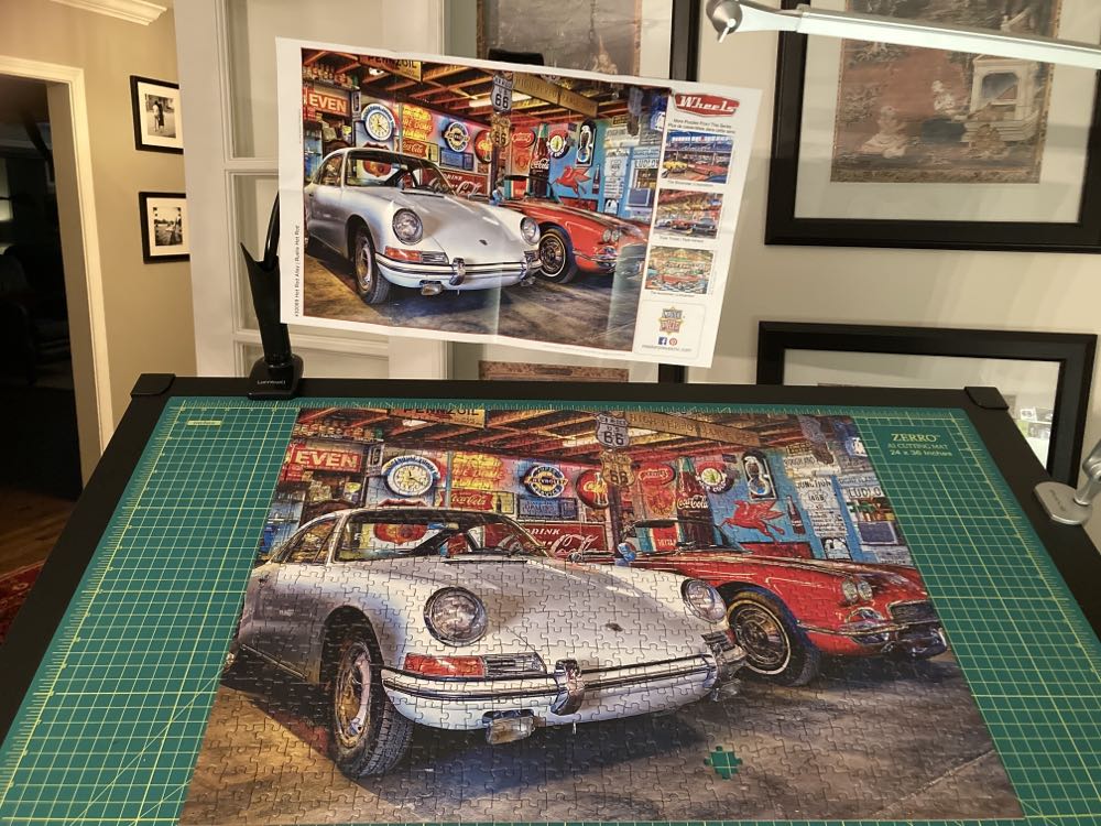 Wheels - Hot Rod Alley - Master Pieces puzzle collectible [Barcode 705988320699] - Main Image 2