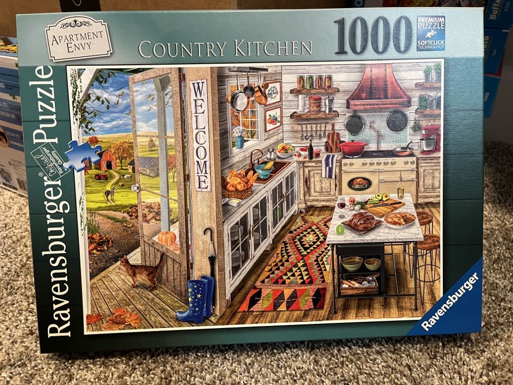 Country Kitchen * Keeper* - Ravensburger 🇩🇪 puzzle collectible [Barcode 4005556165469] - Main Image 2
