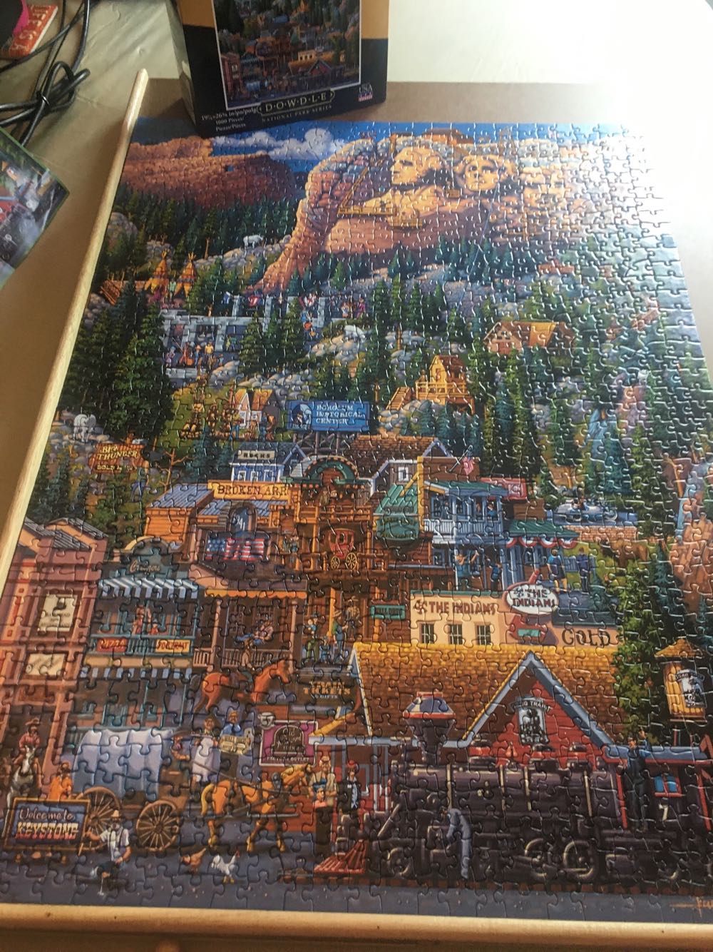 The Black Hills - Dowdle puzzle collectible [Barcode 671095402712] - Main Image 2