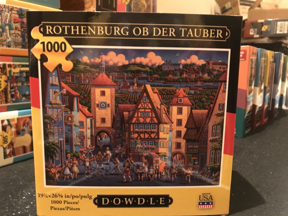 Rothenburg Ob Der Tauber - Dowdle puzzle collectible [Barcode 671095404693] - Main Image 1