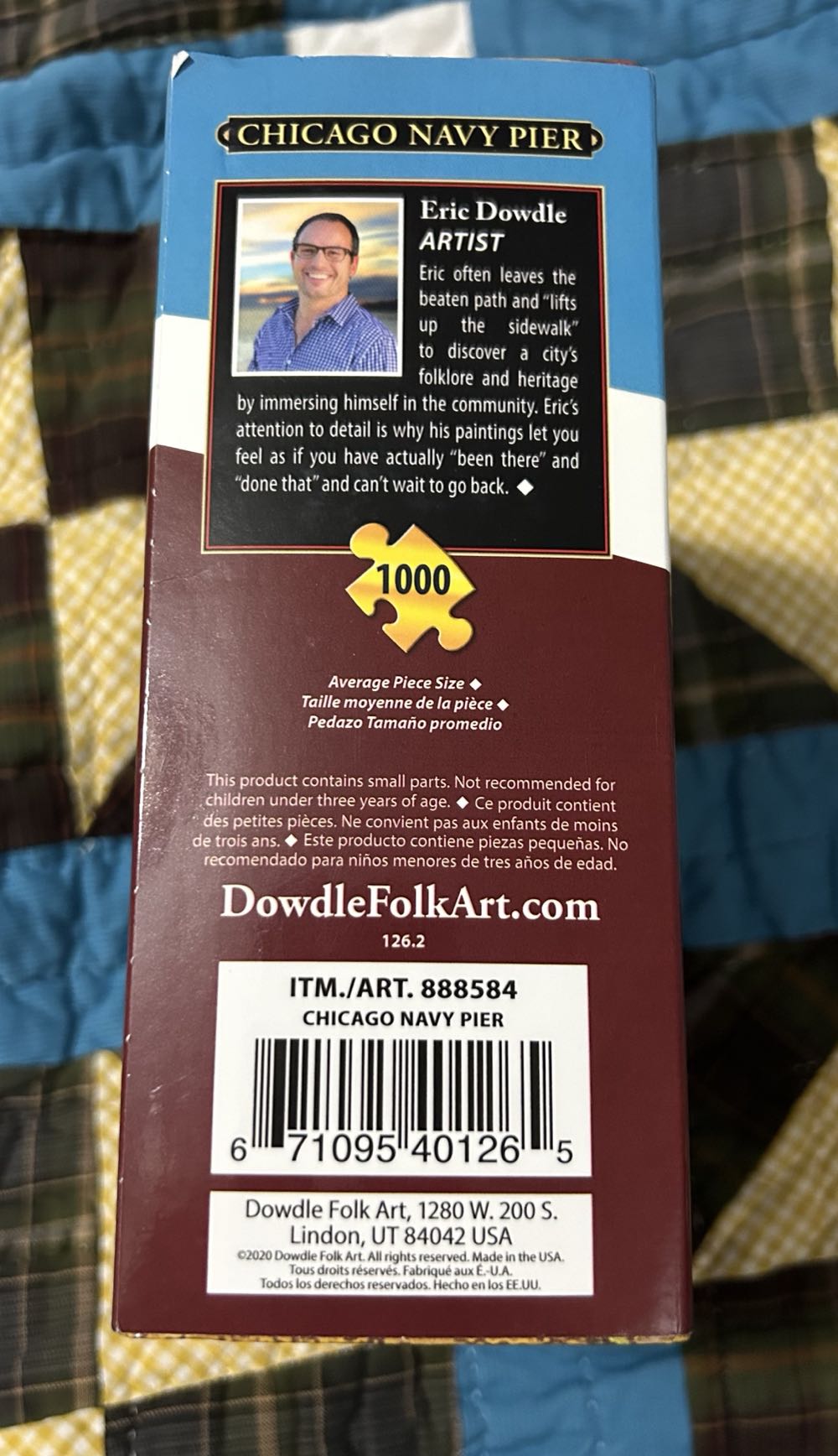 Chicago Navy Pier - Dowdle puzzle collectible [Barcode 671095401265] - Main Image 2