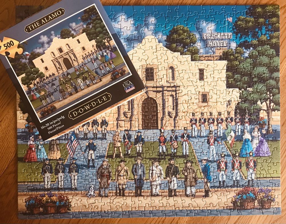 The Alamo - Dowdle puzzle collectible [Barcode 671095002226] - Main Image 3