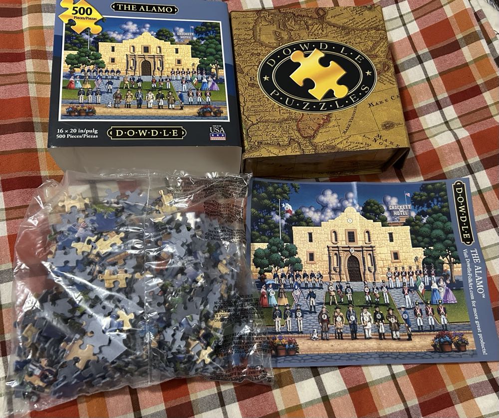 The Alamo - Dowdle puzzle collectible [Barcode 671095002226] - Main Image 4