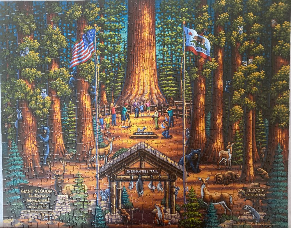 Sequoia SP VC  - Dowdle 🇺🇸 puzzle collectible [Barcode 671095203449] - Main Image 2