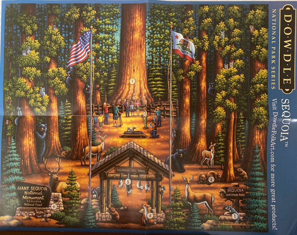 Sequoia SP VC  - Dowdle 🇺🇸 puzzle collectible [Barcode 671095203449] - Main Image 3