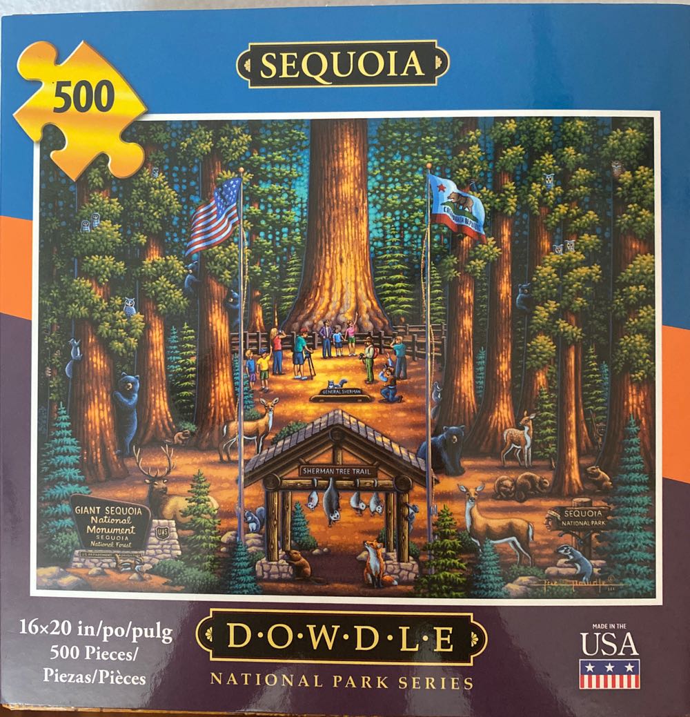 Sequoia SP VC  - Dowdle 🇺🇸 puzzle collectible [Barcode 671095203449] - Main Image 4