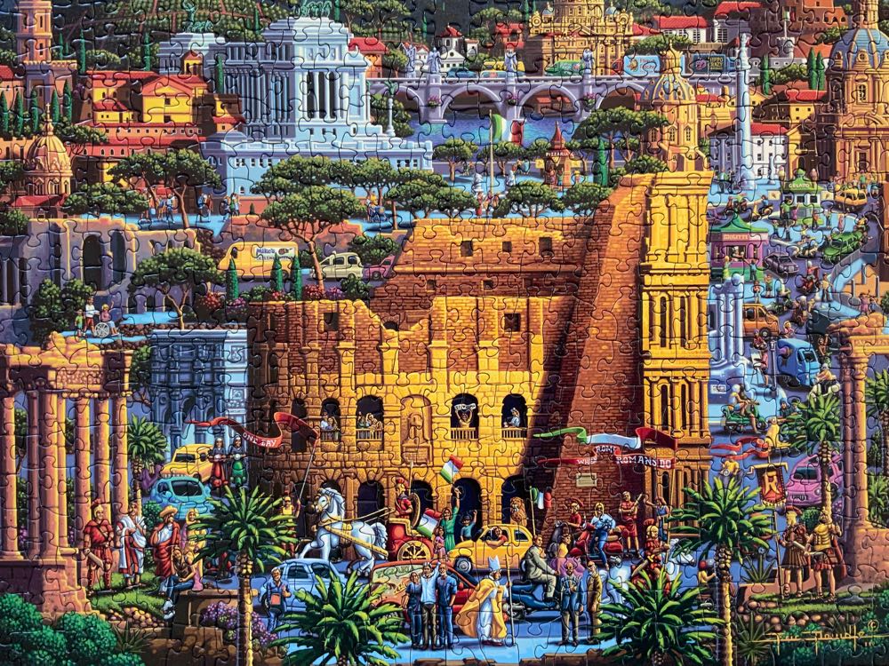 Rome (NIB) NFT - Dowdle puzzle collectible [Barcode 671095203548] - Main Image 2