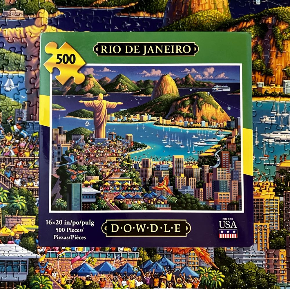 Rio De Janeiro - Dowdle puzzle collectible [Barcode 671095203739] - Main Image 2