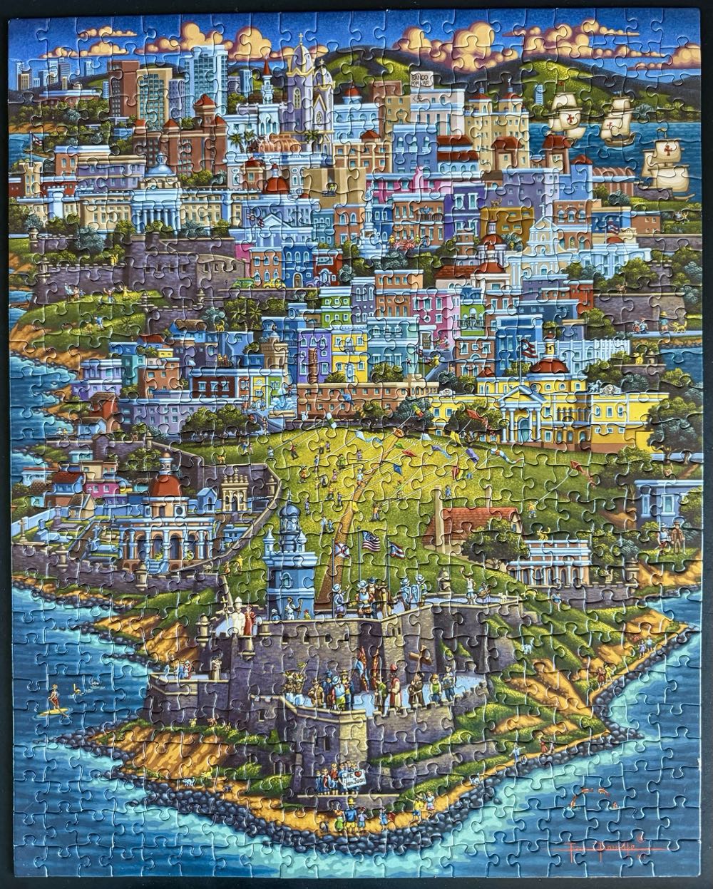 *Puerto Rico - Dowdle puzzle collectible [Barcode 671095202701] - Main Image 2