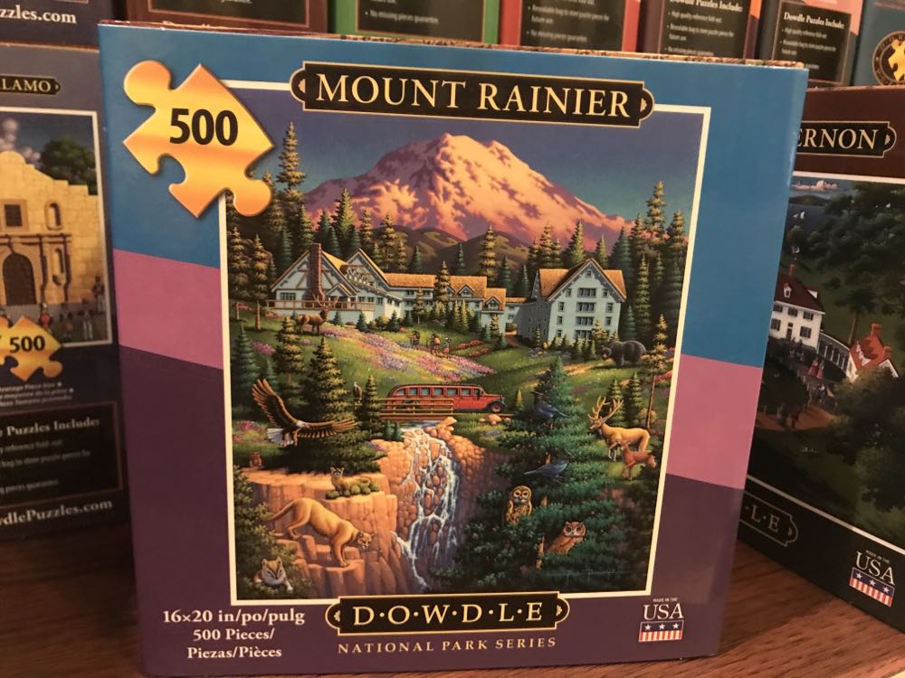 Mount Rainier - Dowdle puzzle collectible [Barcode 671095203388] - Main Image 1