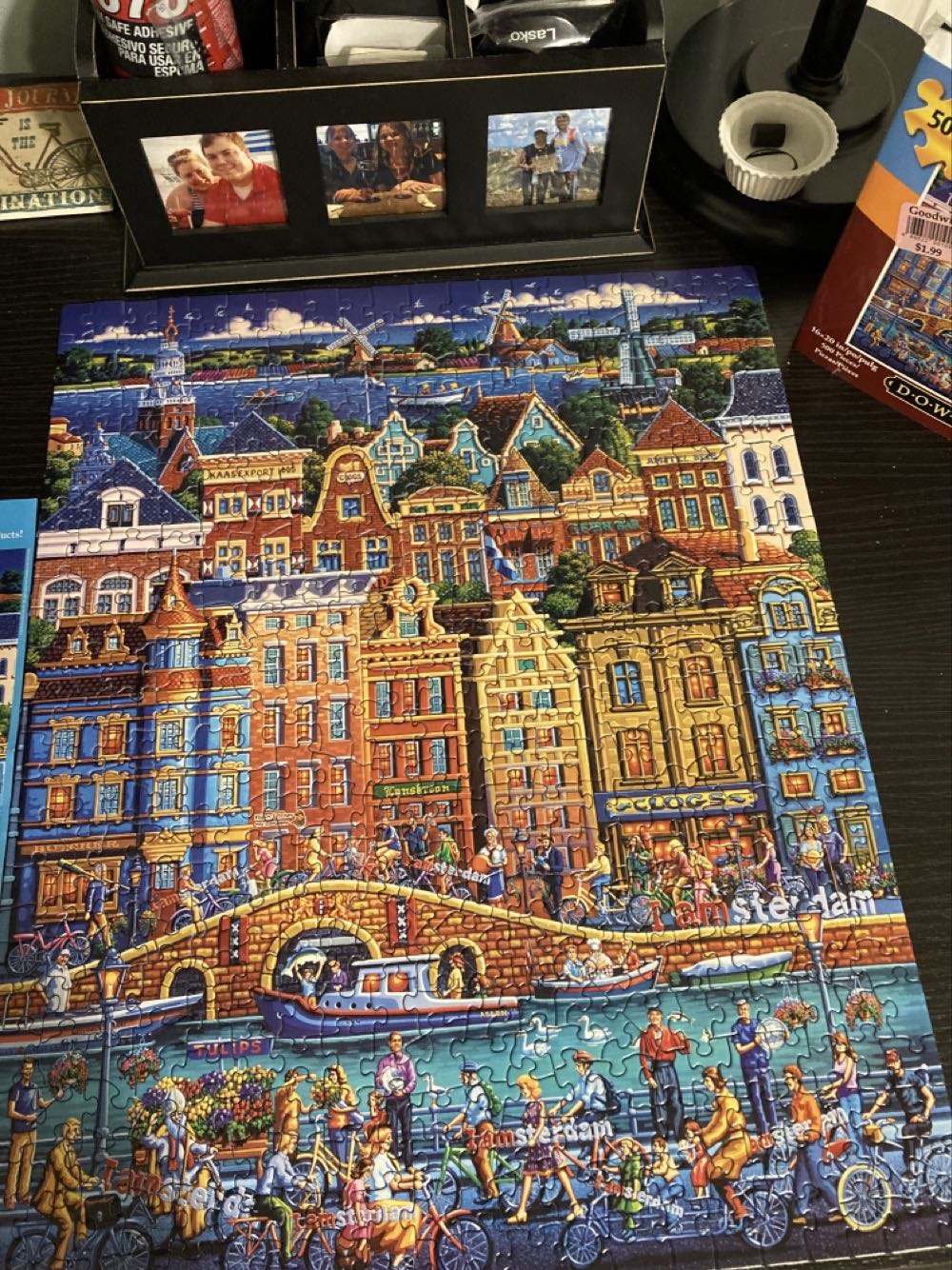 Amsterdam 💎 - Dowdle puzzle collectible [Barcode 671095204187] - Main Image 2