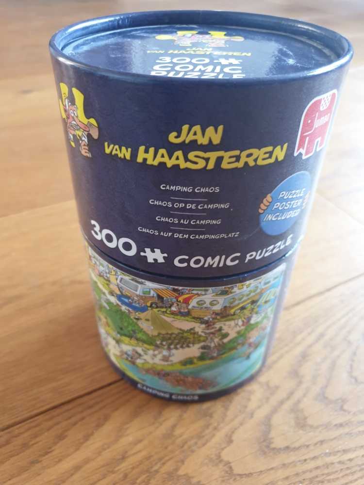 Chaos op de camping 19033 - Jumbo puzzle collectible [Barcode 8710126190333] - Main Image 4