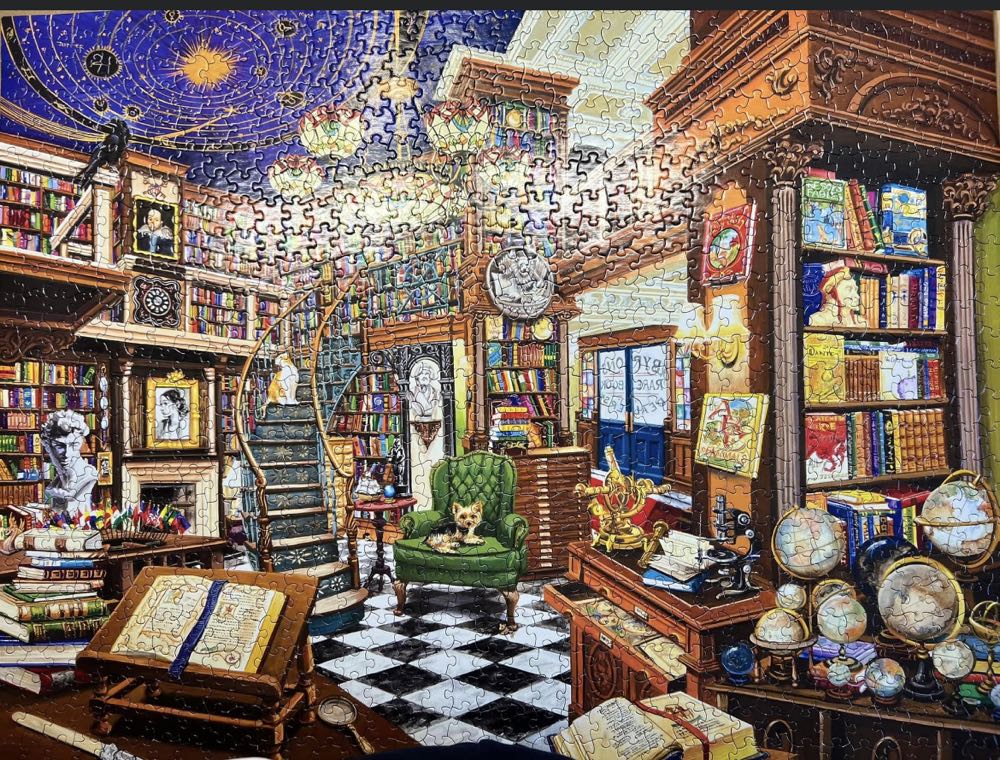 Rare Book Store - White Mountain Puzzles puzzle collectible [Barcode 724819263080] - Main Image 3