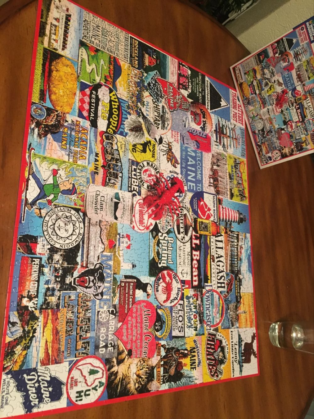 I Love Maine - White Mountain puzzle collectible [Barcode 724819259892] - Main Image 4