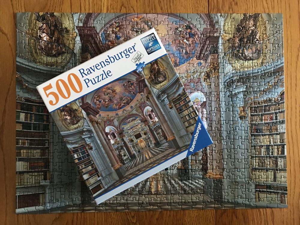 Admont Abbey Library - Ravensburger puzzle collectible [Barcode 4005556820214] - Main Image 3