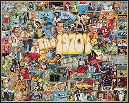 The 1970’s - For Sale - White Mountain puzzle collectible [Barcode 724819250950] - Main Image 2